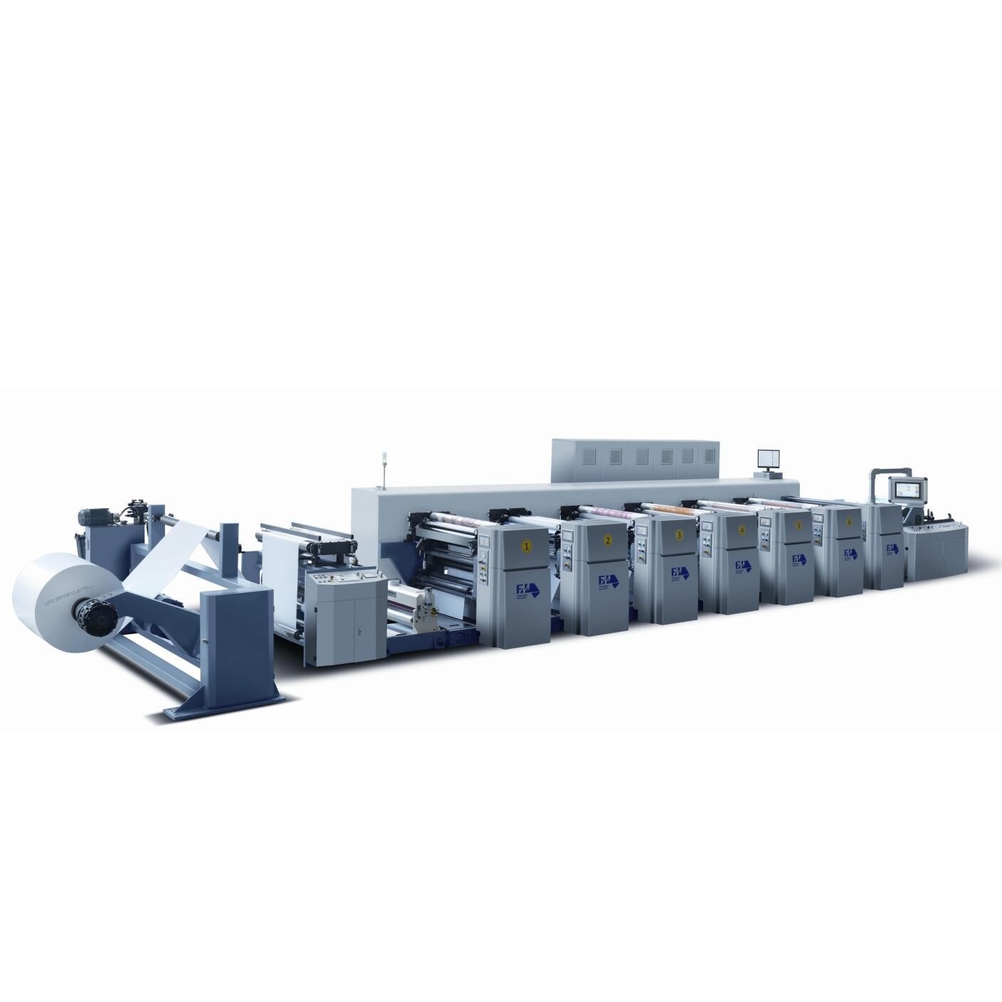 flexographic printing machine