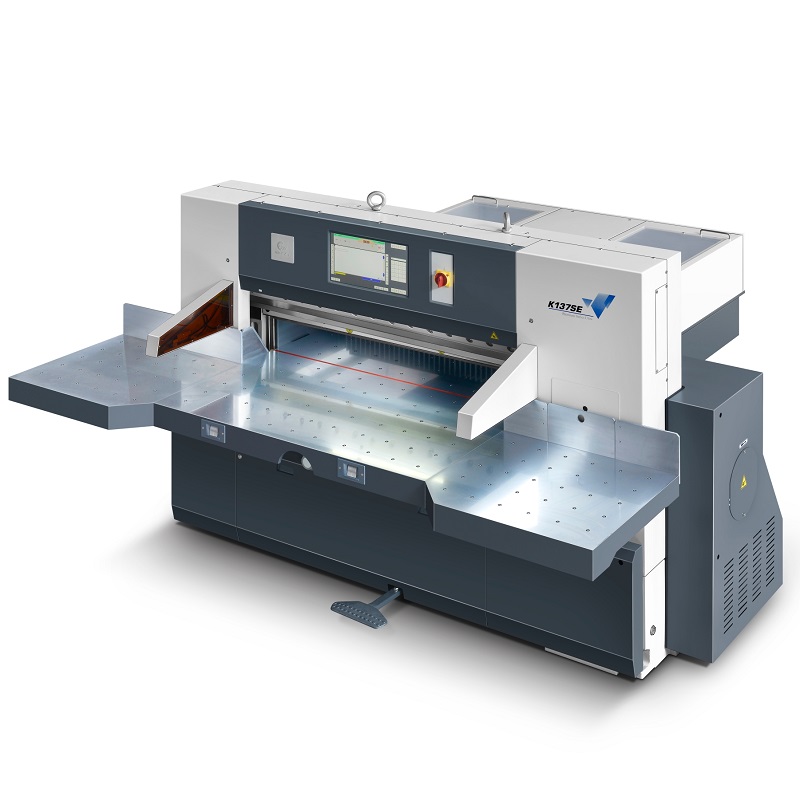 Competitive Price for Programmable Fully Hydraulic Guillotines THE GW S HIGH SPEED PAPER CUTTER Eureka